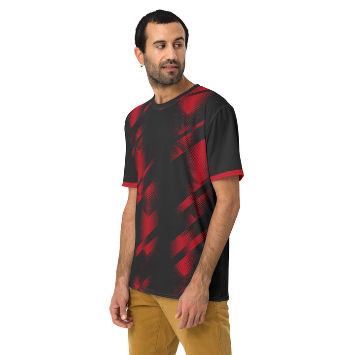 Premium Men's Jersey - Black-Red Chase