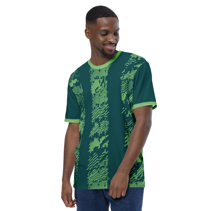 Premium Men's Jersey - Green Digital