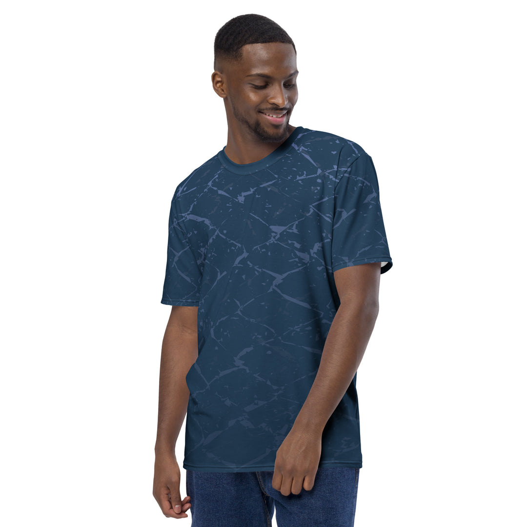 Premium Men's Jersey - Blue Mesh