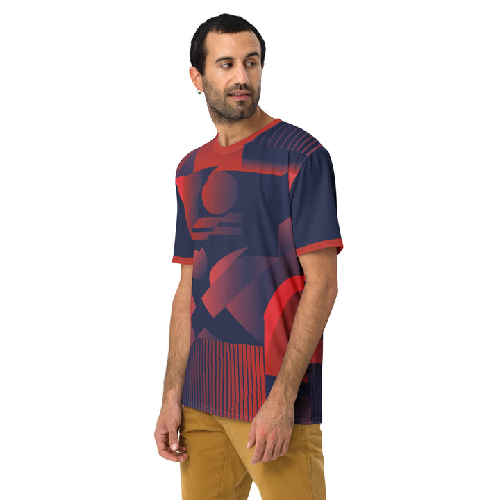 Premium Men's Jersey - Blue-Red Vision