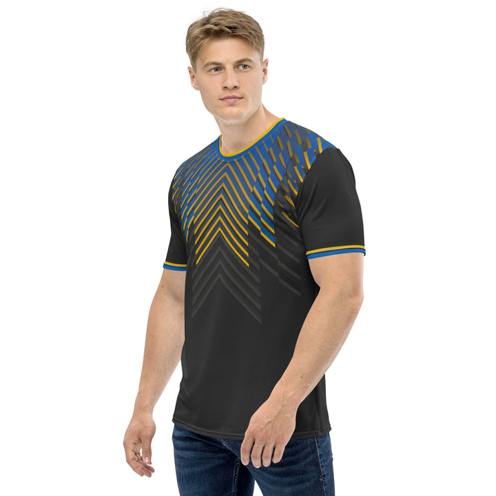 Premium Men's Jersey - Grey-Yellow Energy