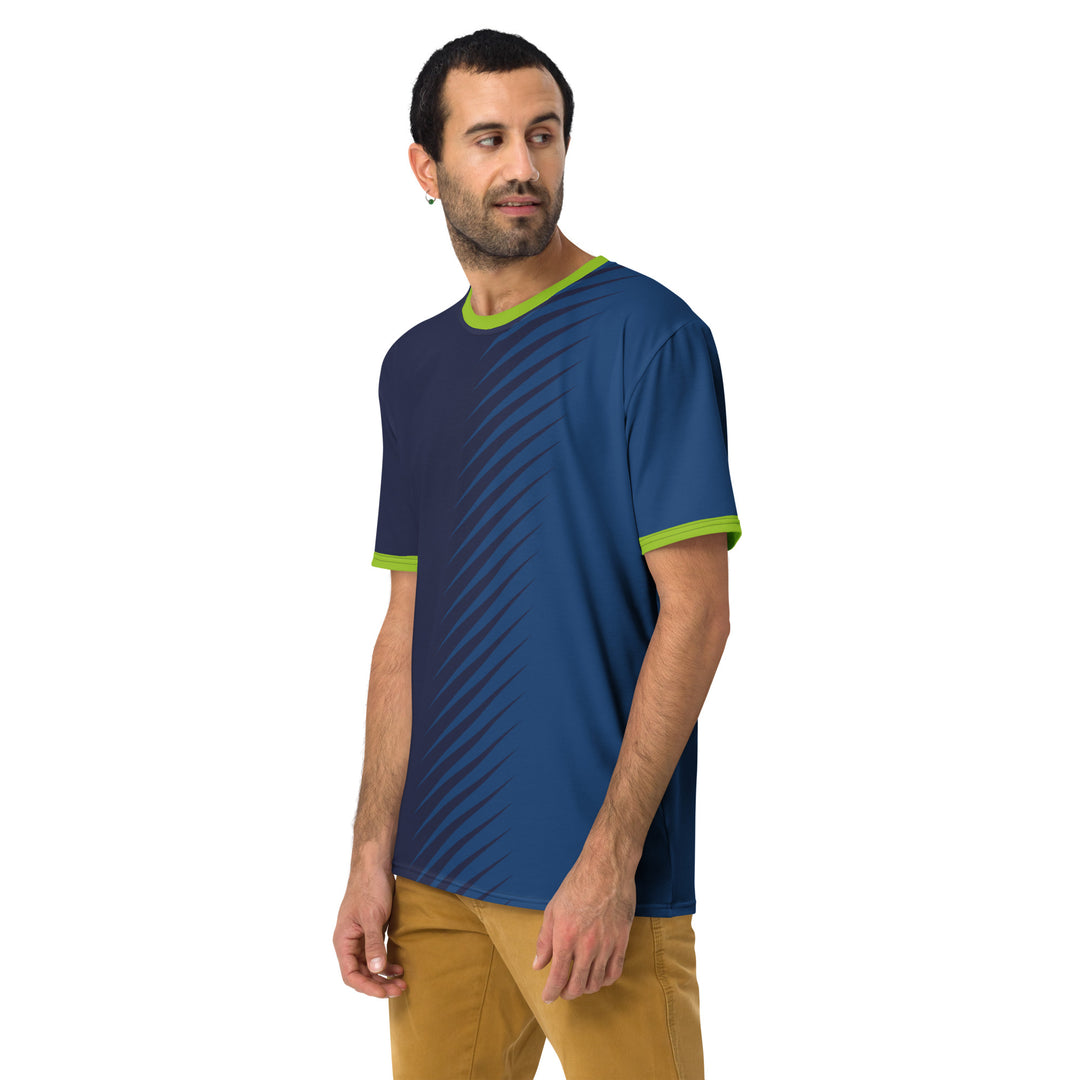 Premium Men's Jersey - Blue Cut