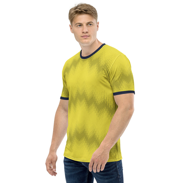 Premium Men's Jersey - Yellow-Black Saw