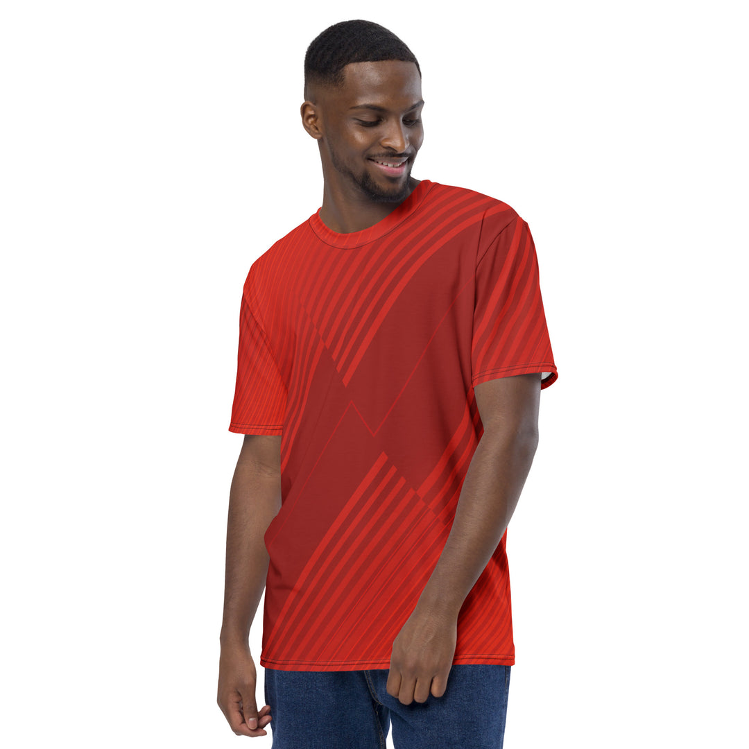 Premium Men's Jersey - Red Flash