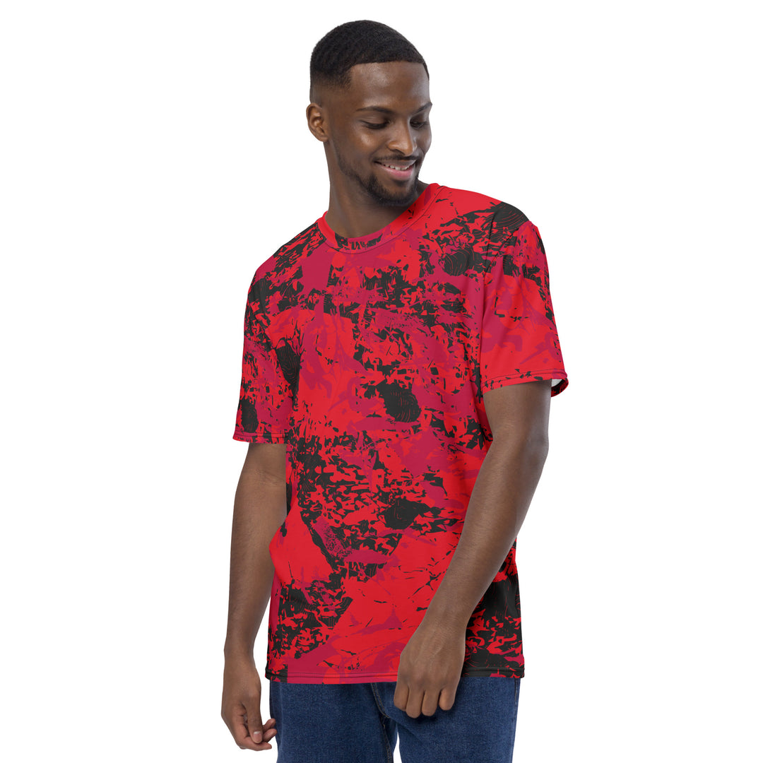 Premium Men's Jersey - Red-Black Wane