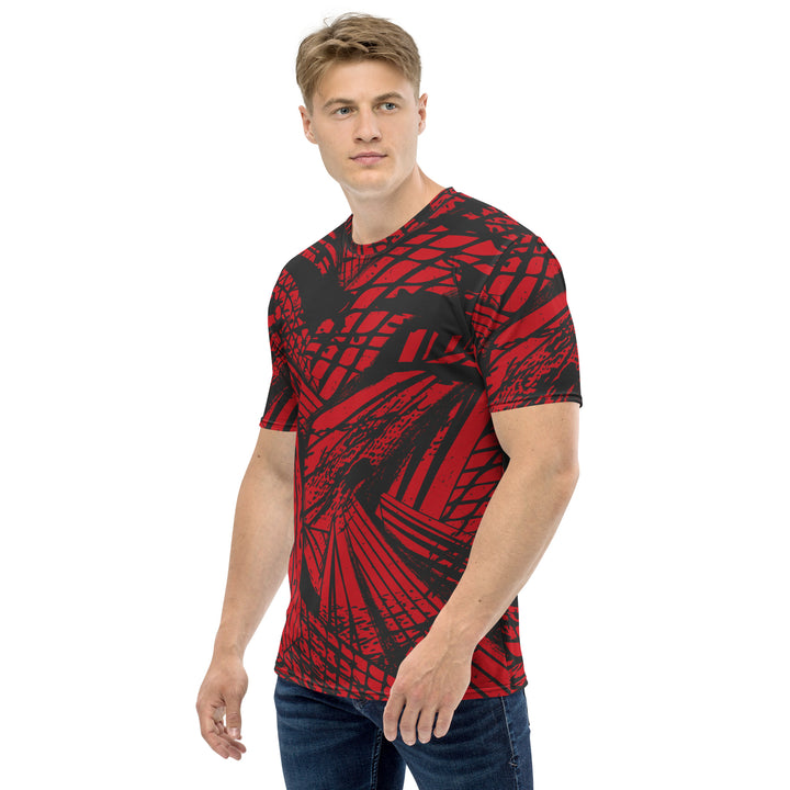 Premium Men's Jersey - Red-Black Lighting