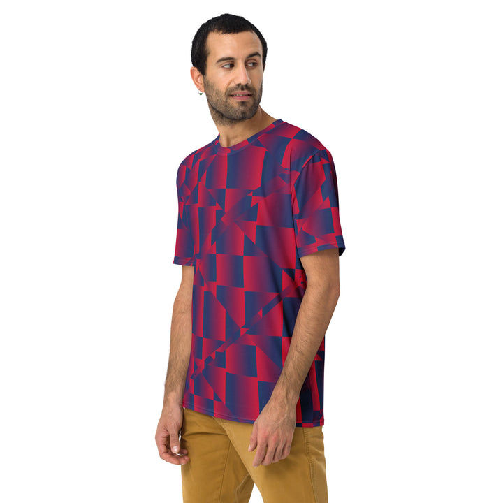 Premium Men's Jersey - Red-Blue Shift