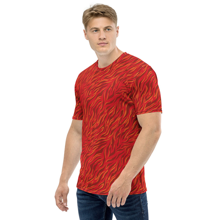 Premium Men's Jersey - Red Fire