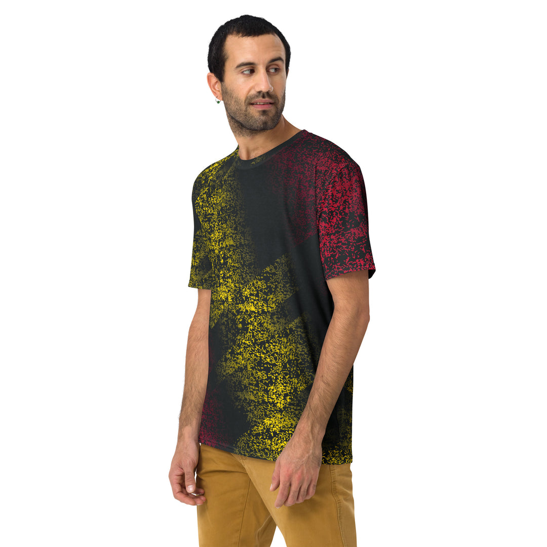 Premium Men's Jersey - Red-Yellow Winner