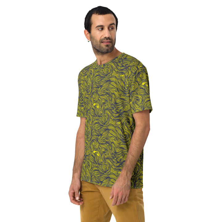 Premium Men's Jersey - Yellow Curl