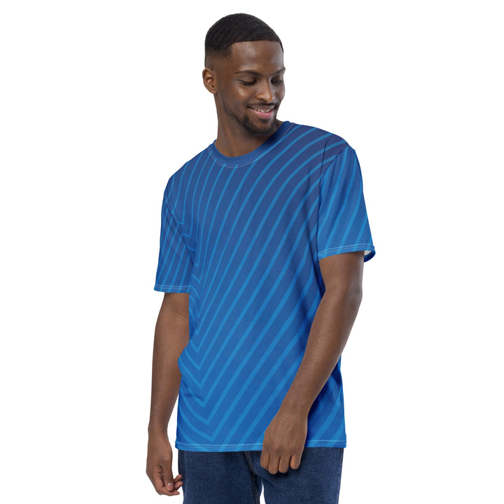 Premium Men's Jersey - Blue Edge