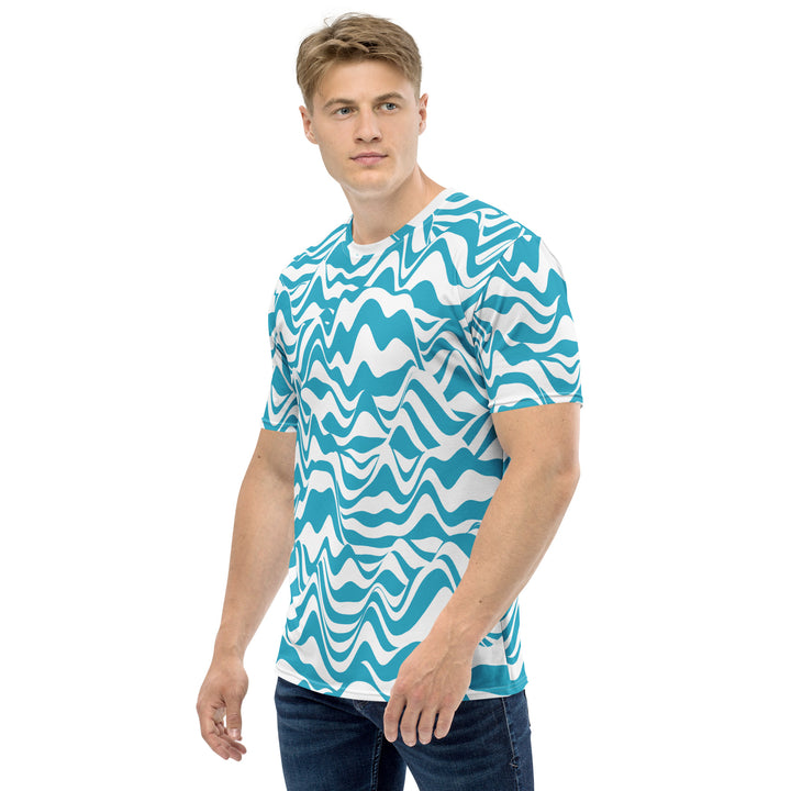 Premium Men's Jersey - Blue-White Rush