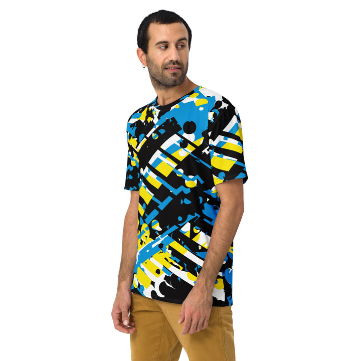 Premium Men's Jersey - Black-Yellow Track