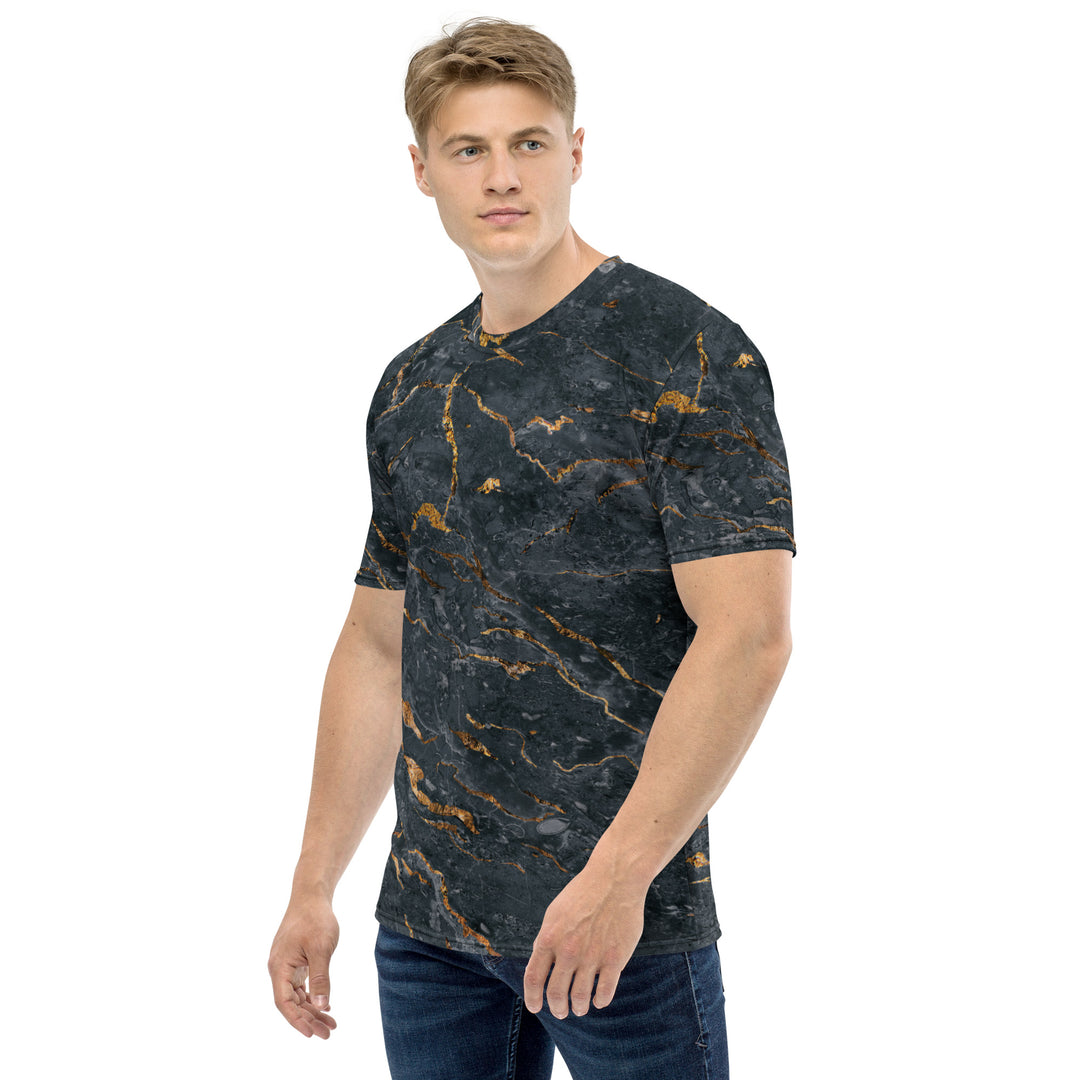 Premium Men's Jersey - Black Lava