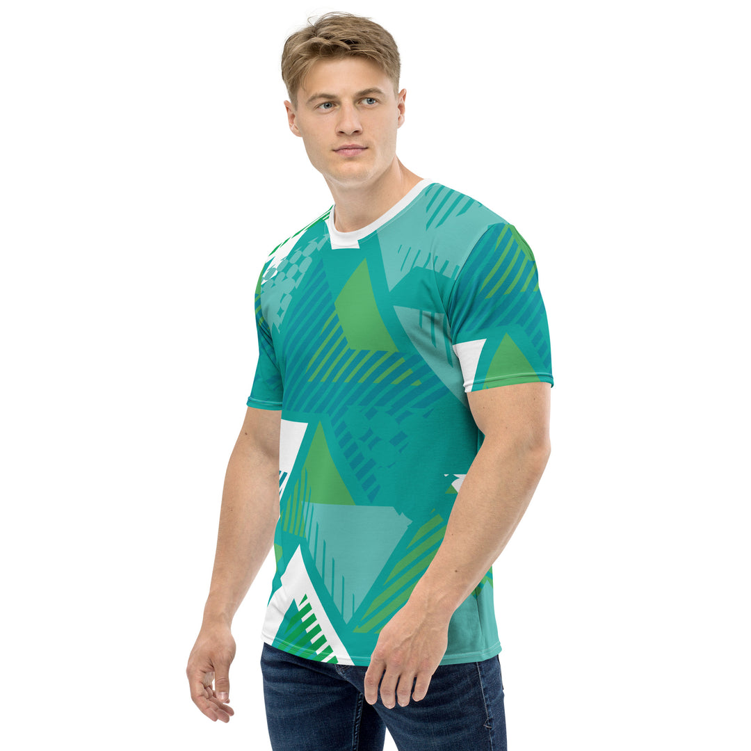 Premium Men's Jersey - Green-White Home