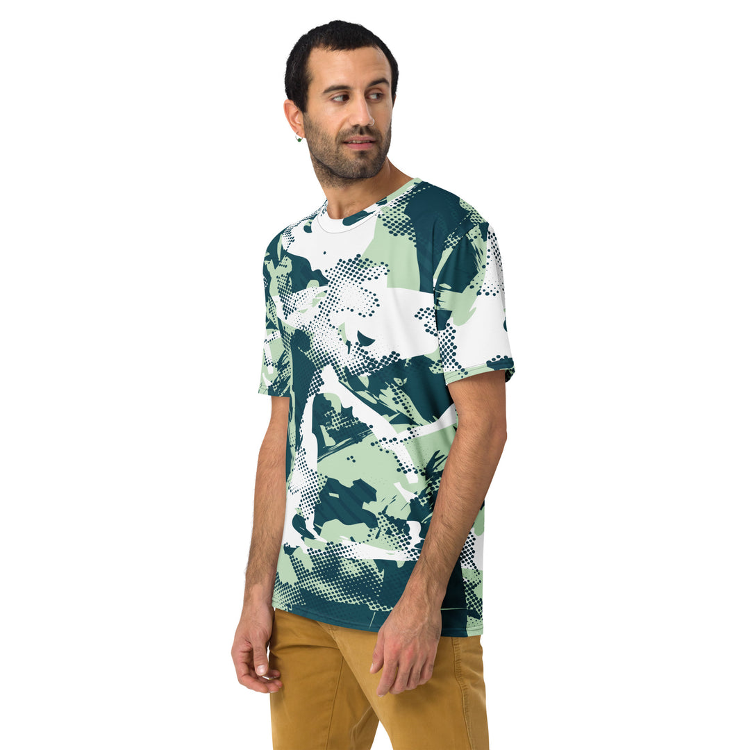 Premium Men's Jersey - Green-White Scene