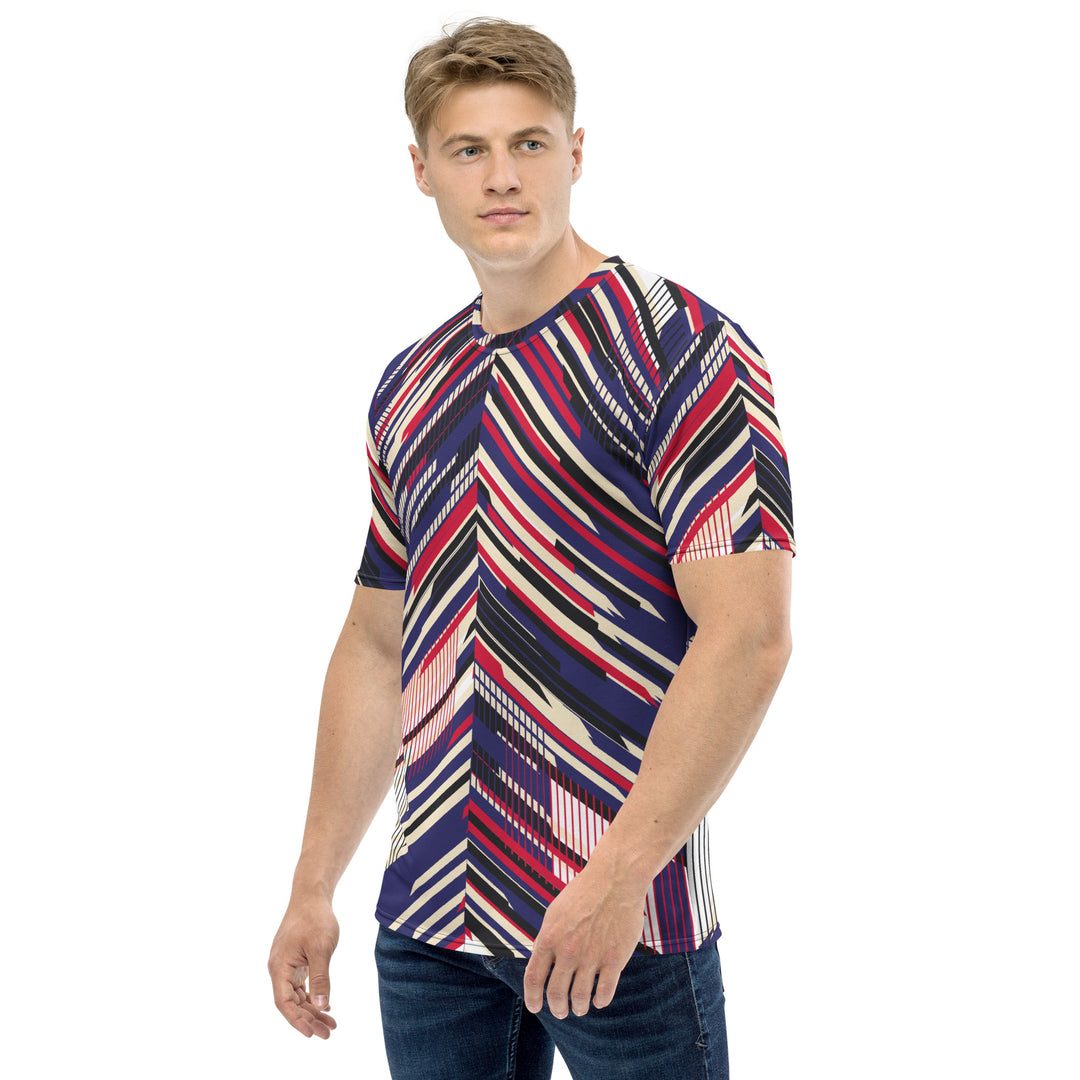 Premium Men's Jersey - Purple-Red Dart