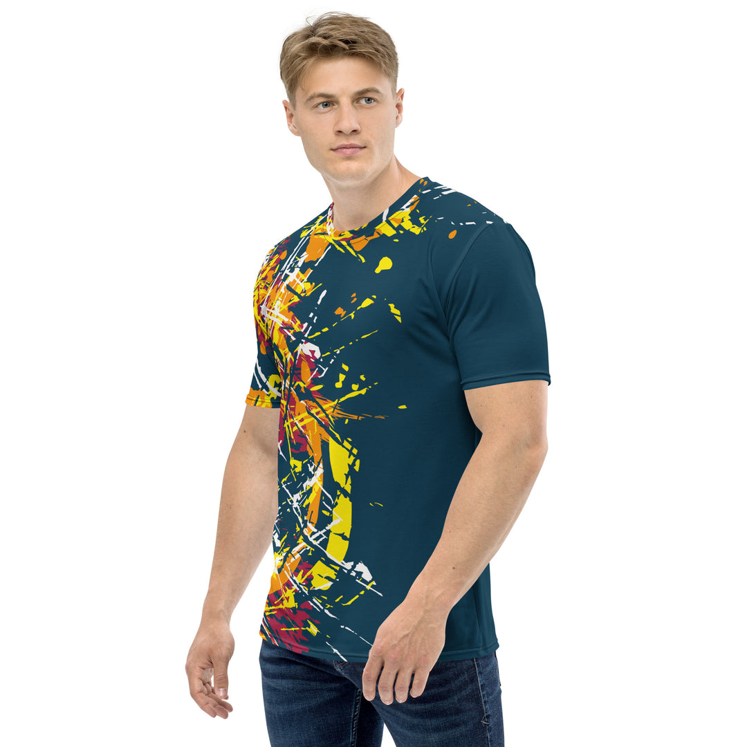 Premium Men's Jersey - Green-Yellow Pressure