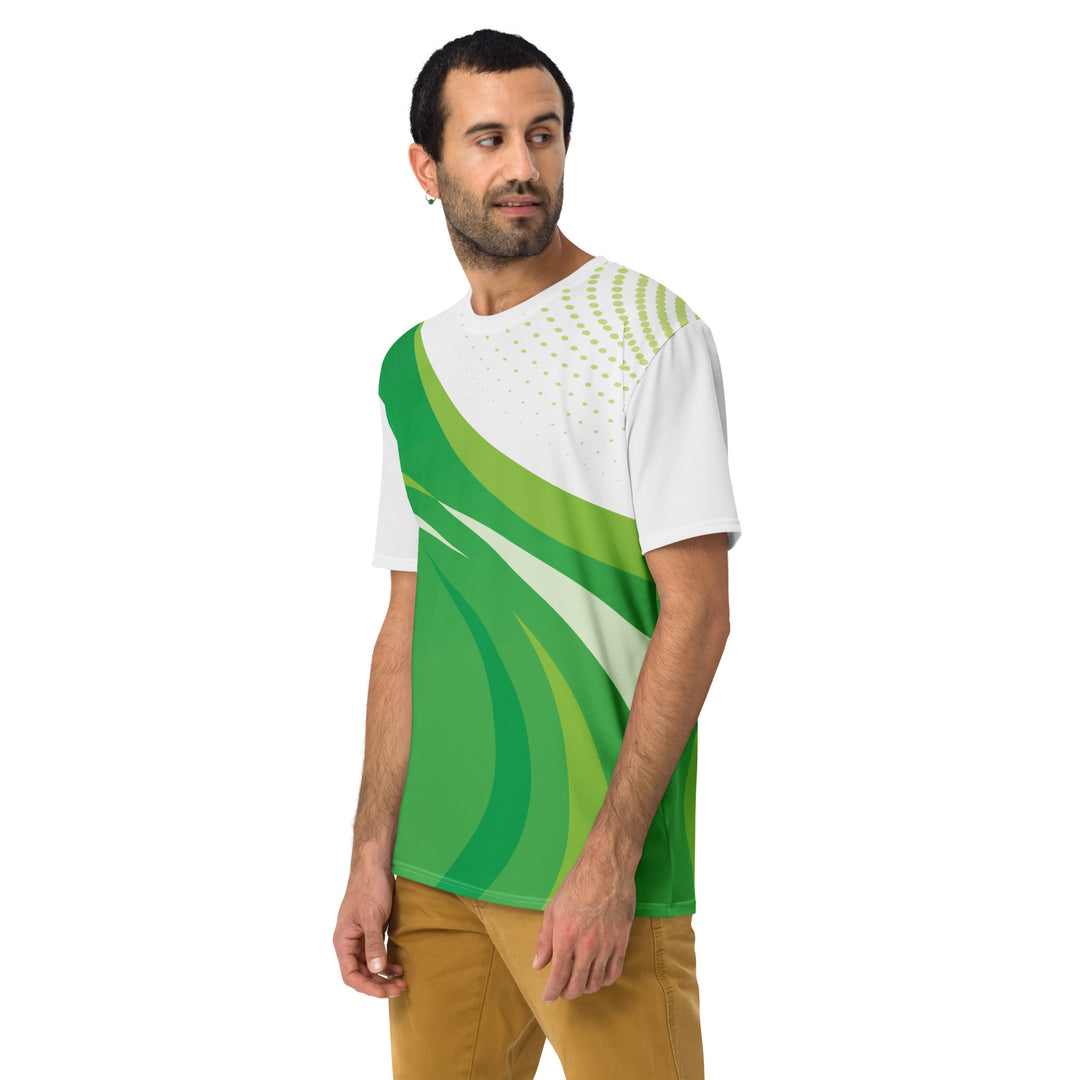 Premium Men's Jersey - White-Green One