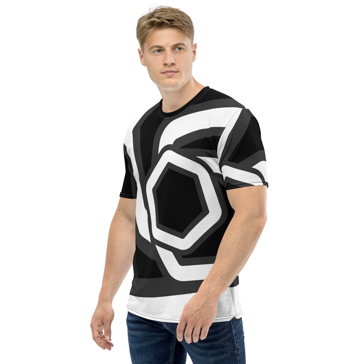 Premium Men's Jersey - Black-White Magnify