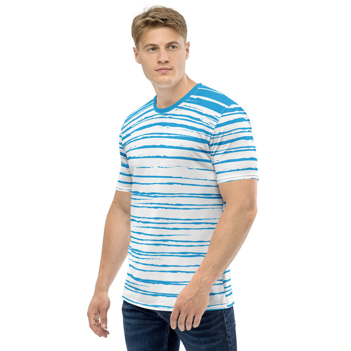 Premium Men's Jersey - Blue-White First