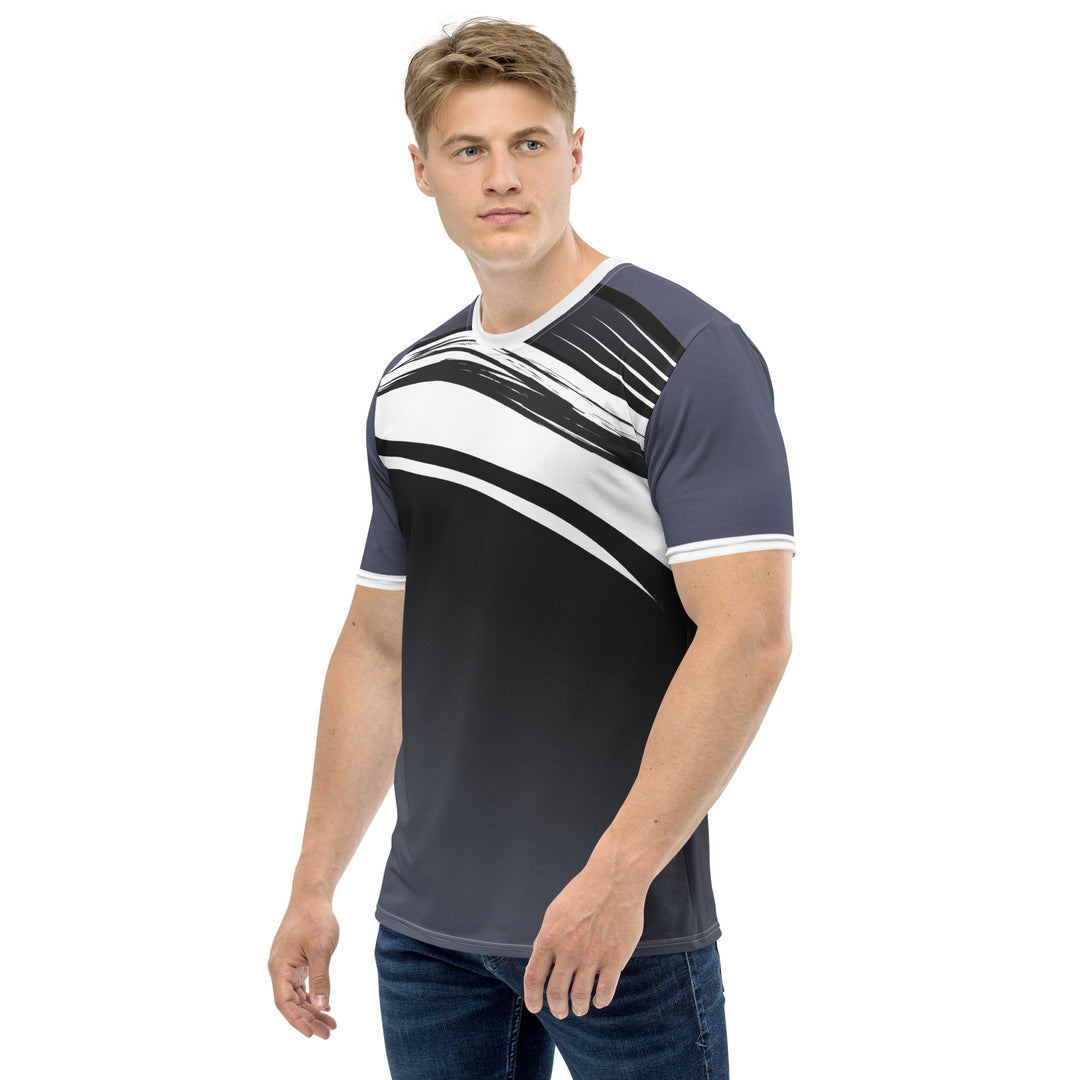 Premium Men's Jersey - Grey-White Casual