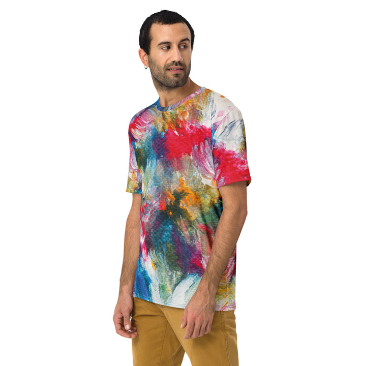 Premium Men's Jersey - Rainbow Explosion