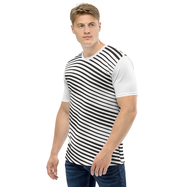 Premium Men's Jersey - Black-White Scar