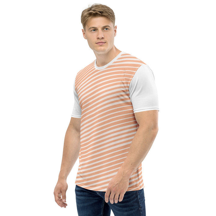 Premium Men's Jersey - White-Orange Scar