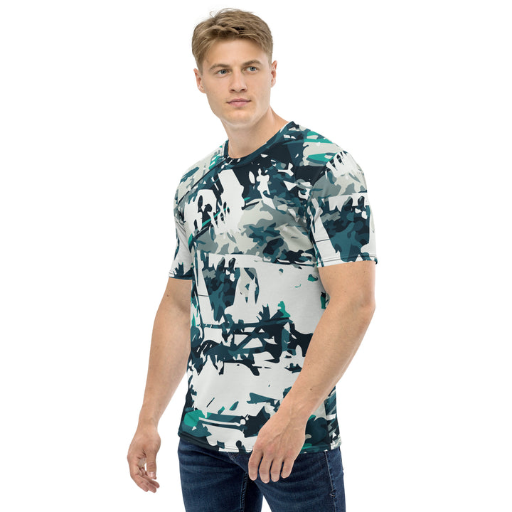 Premium Men's Jersey - White-Green Field