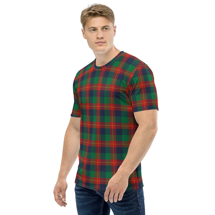 Premium Men's Jersey - Blue-Green Tartan