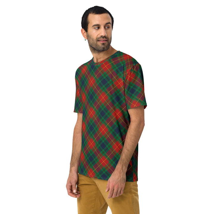 Premium Men's Jersey - Green-Yellow Tartan