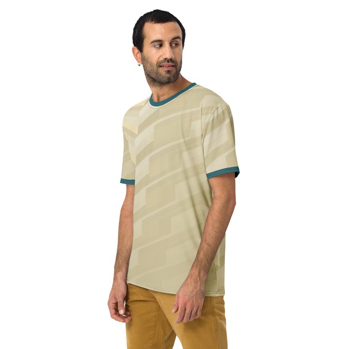 Premium Men's Jersey - Beige-Green Splint