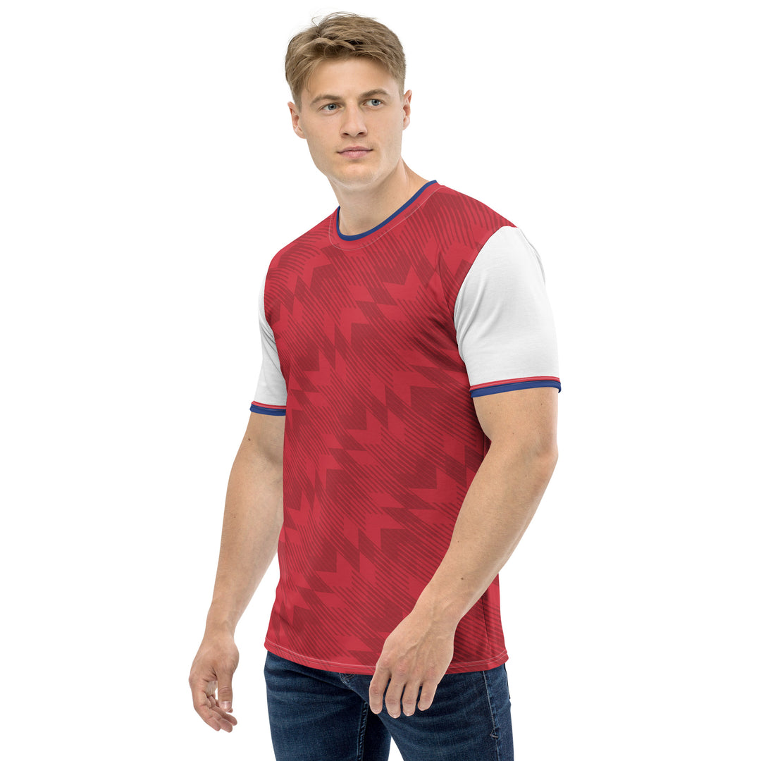 Premium Men's Jersey - Red-White Missile