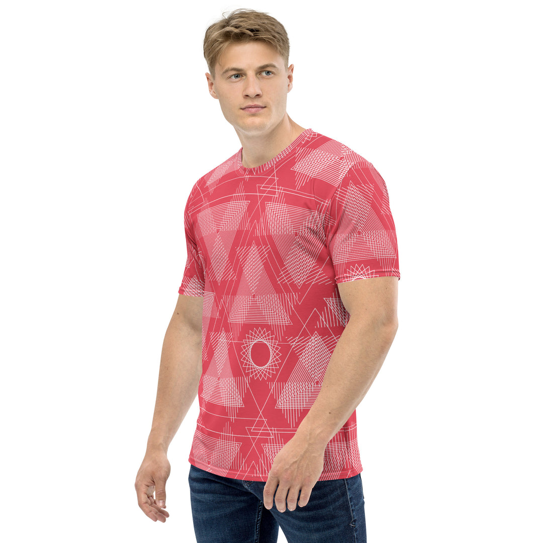 Premium Men's Jersey - Red-White Twist