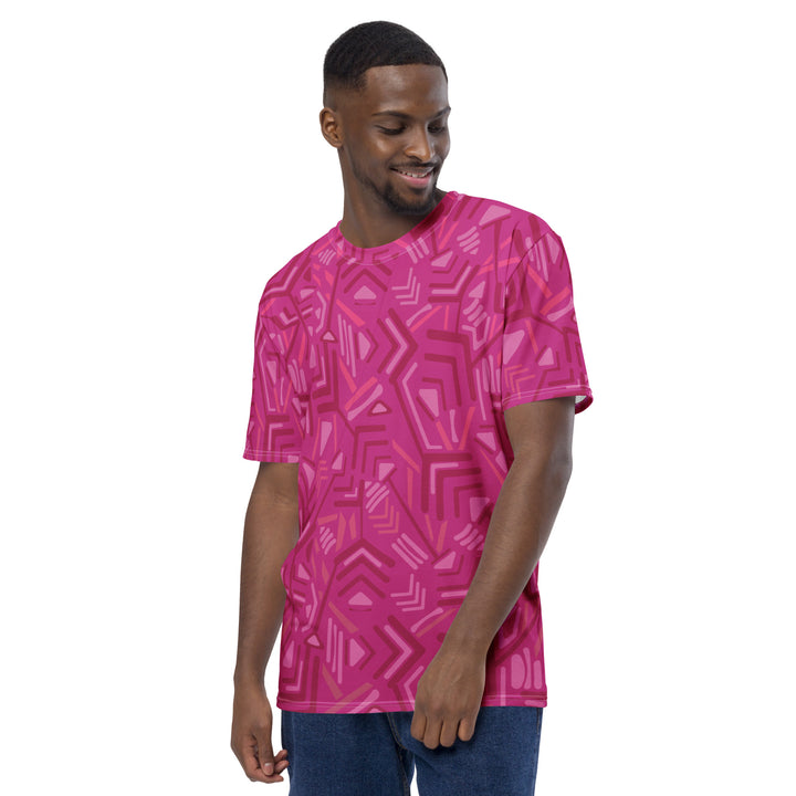 Premium Men's Jersey - Pink Arrow