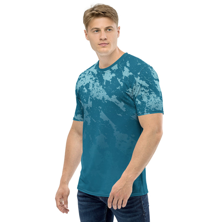 Premium Men's Jersey - Turquoise Sky