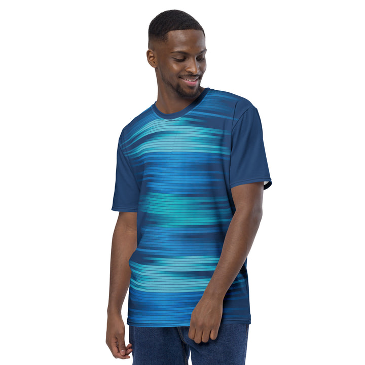 Premium Men's Jersey - Blue Mirage