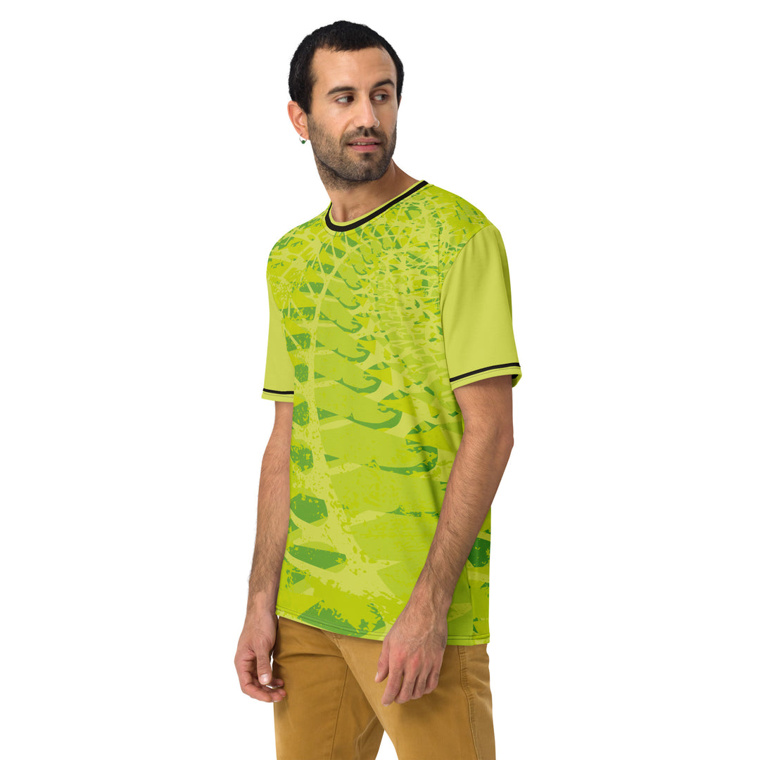 Premium Men's Jersey - Green Skip