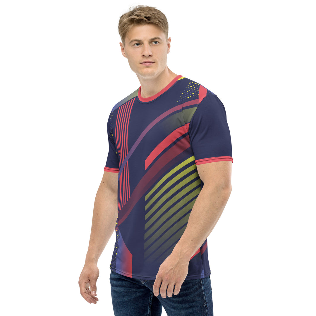 Premium Men's Jersey - Purple-Red Order