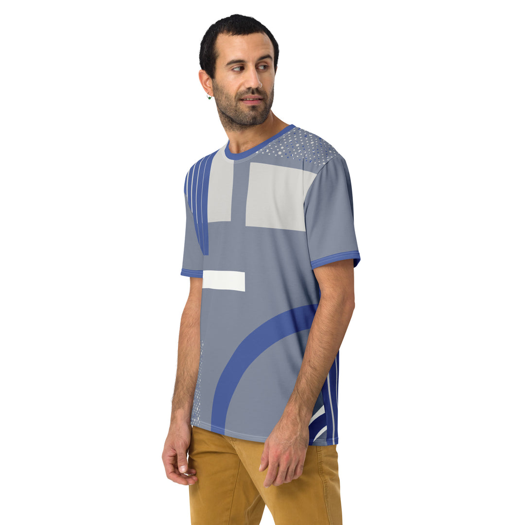 Premium Men's Jersey - Grey-Blue General