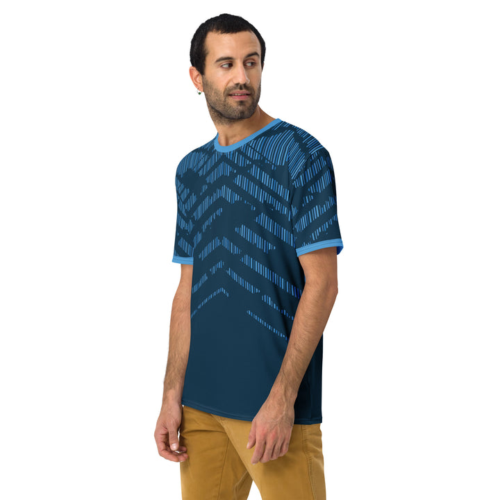 Premium Men's Jersey - Blue Laser