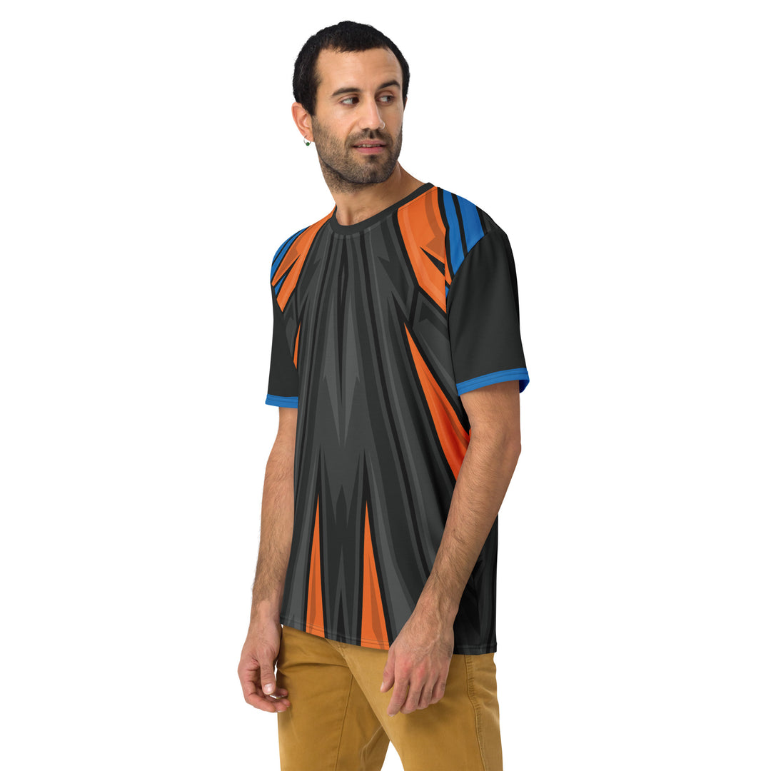 Premium Men's Jersey - Grey-Orange Gate