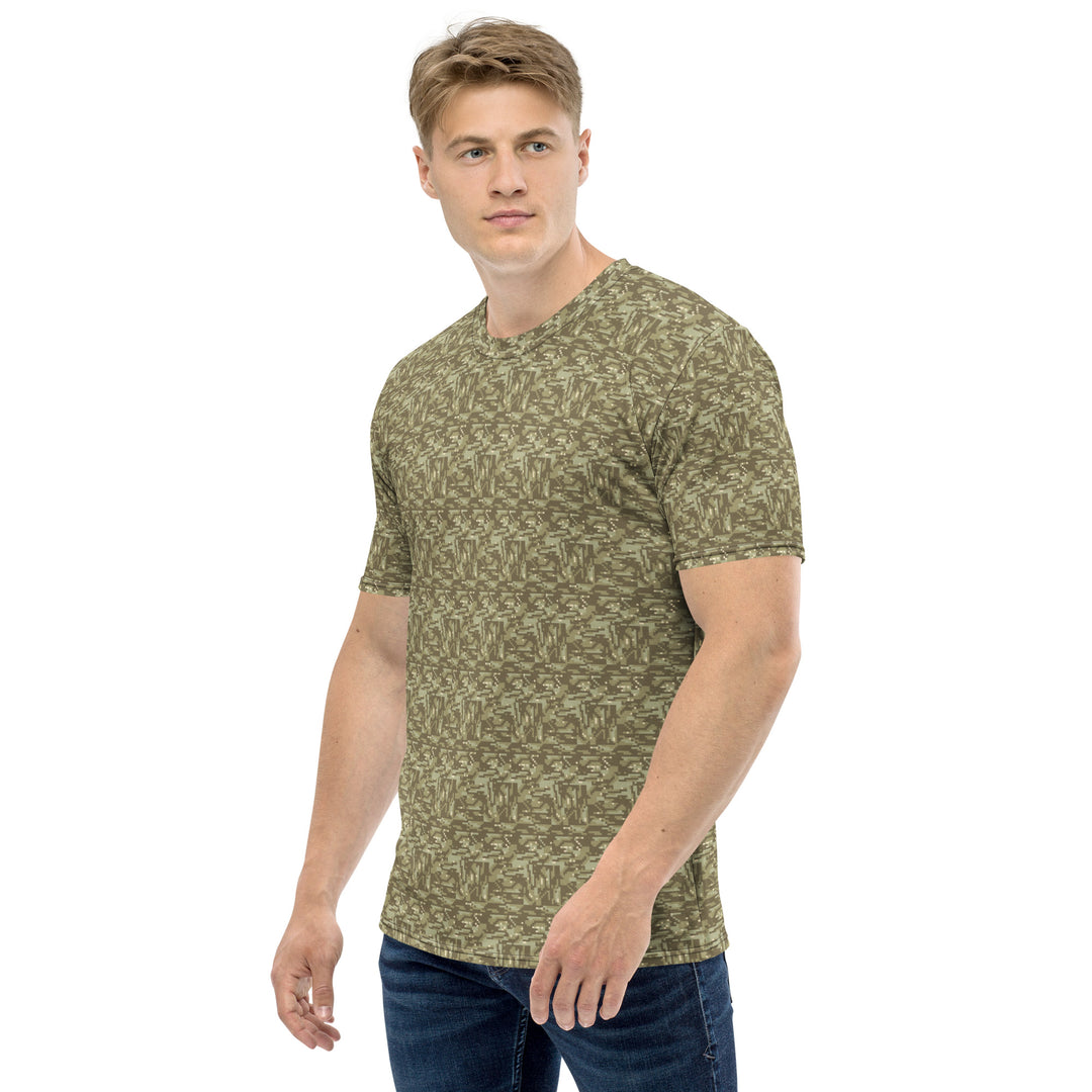 Premium Men's Jersey - Beige Camouflage