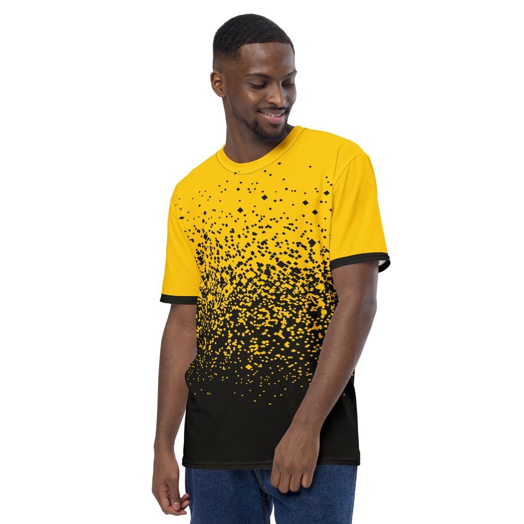 Premium Men's Jersey - Black-Yellow Fall