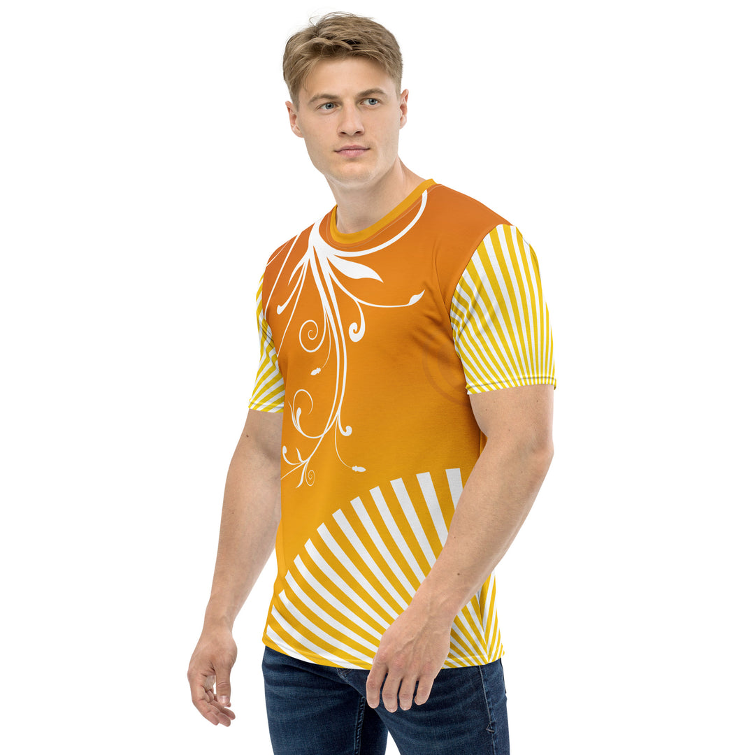 Premium Men's Jersey - Orange Sun