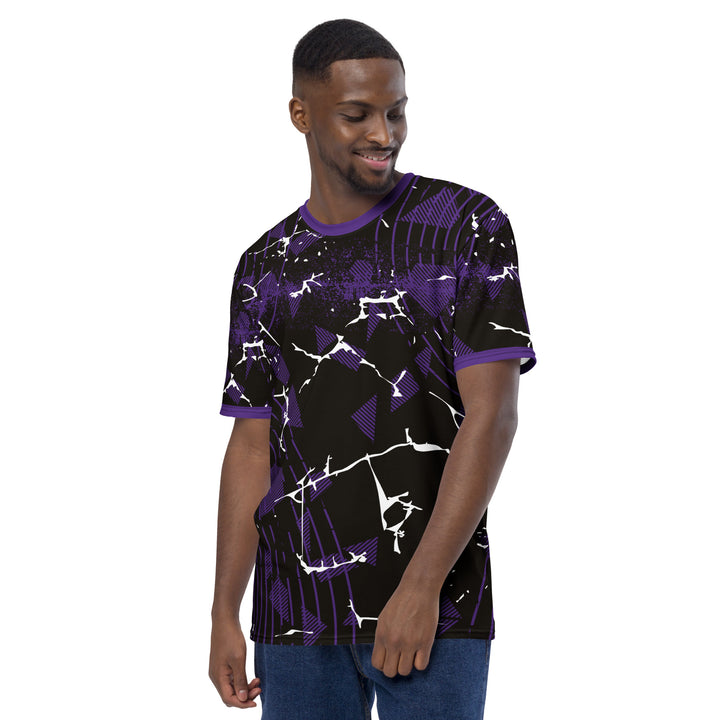 Premium Men's Jersey - Black-Purple Atomic