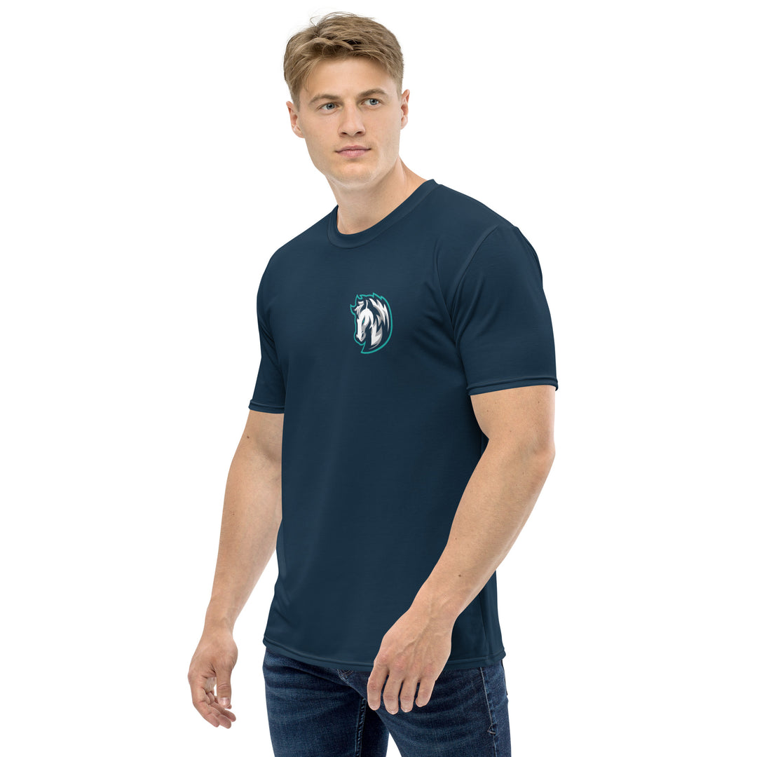 Premium Men's Jersey - Blue Horse