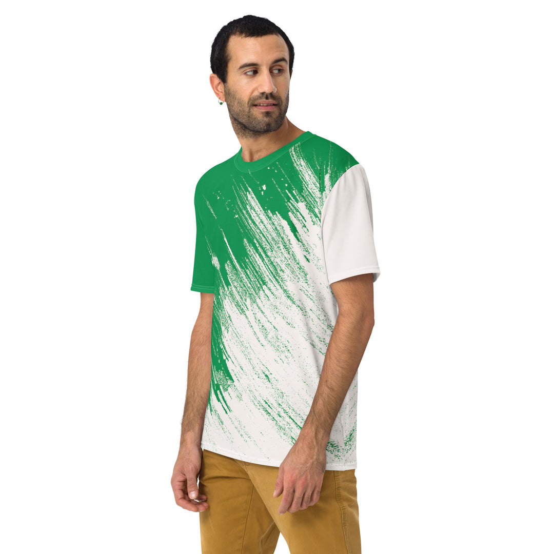 Premium Men's Jersey - Green-White Draw