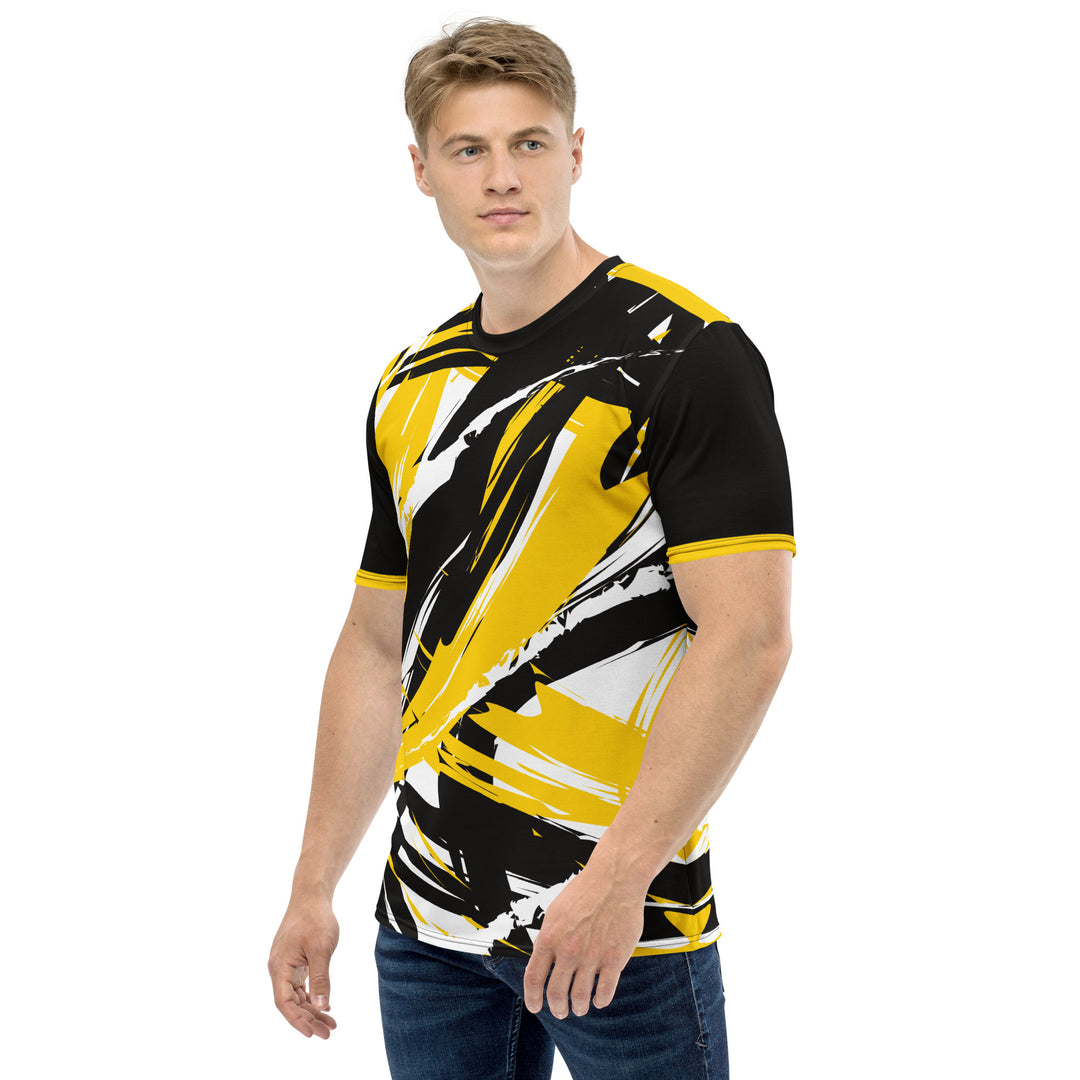 Premium Men's Jersey - Black-Yellow Craft